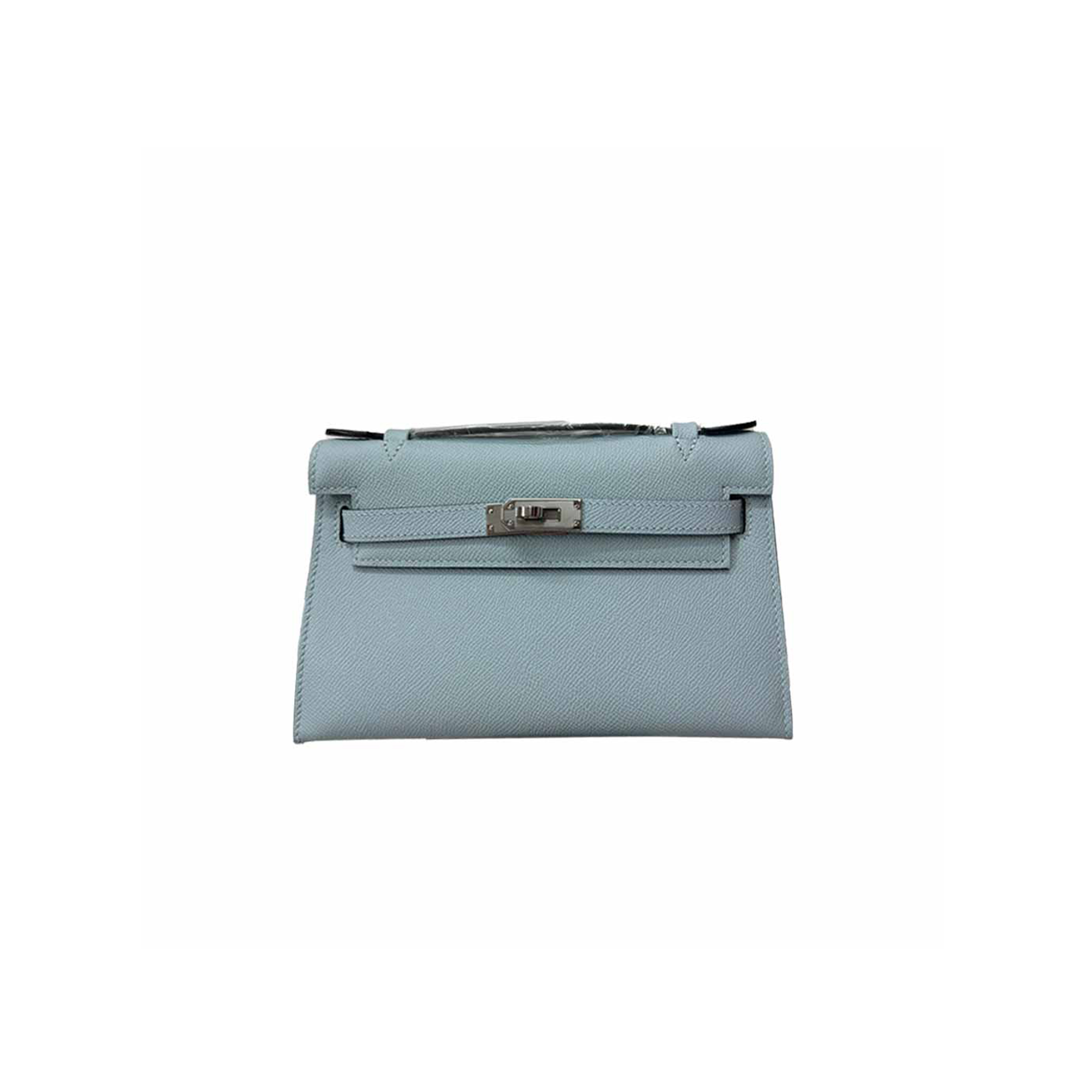 HERMES MASTER POCHETTE 22 CM HARDWARE EPSOM LEATHER (22*14*7cm) 